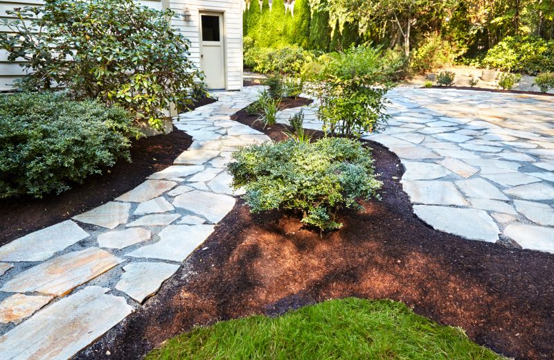 Materials for Garden Pavings